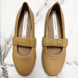 Matt Bernson Leather Elastic Strap Driving Flat